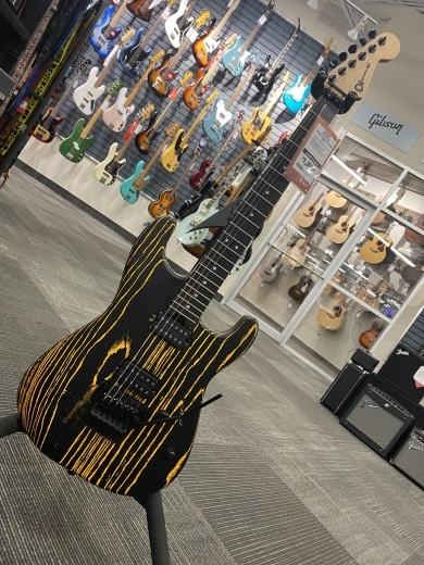 Charvel Guitars - CHARVEL PM SD1 HH Old Yella 2